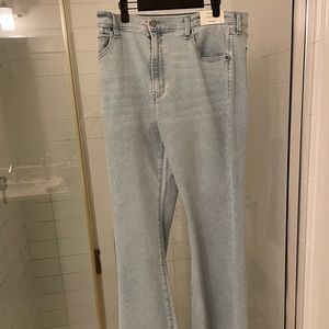 Aberbcrombie wide leg flare jeans